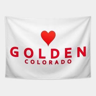 Golden Colorado Tapestry