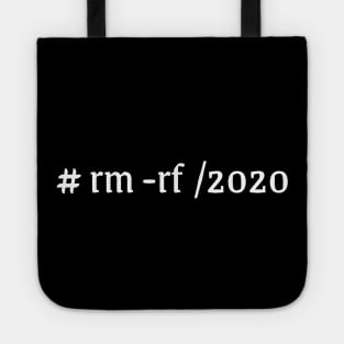 Remove 2020 (white design) Tote