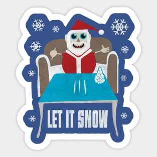 Falling Snow Stickers for Sale
