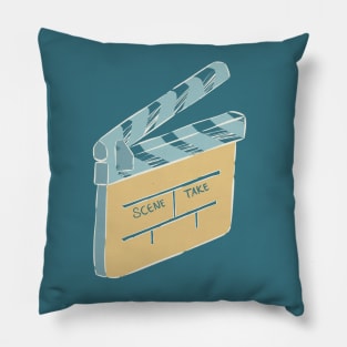 Movie Clapperboard Pillow