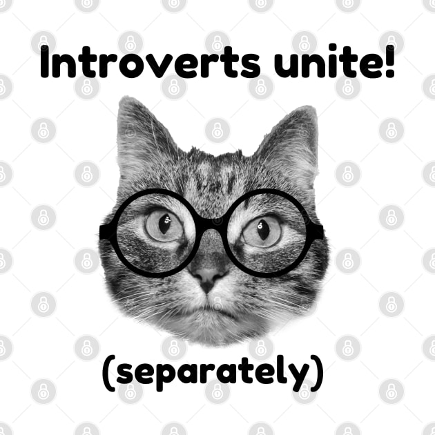 Introverts unite! (separately) by Purrfect