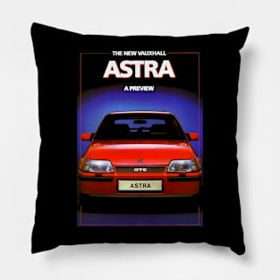 VAUXHALL ASTRA GTE - advert Pillow
