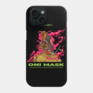 Samurai Oni Mask Phone Case