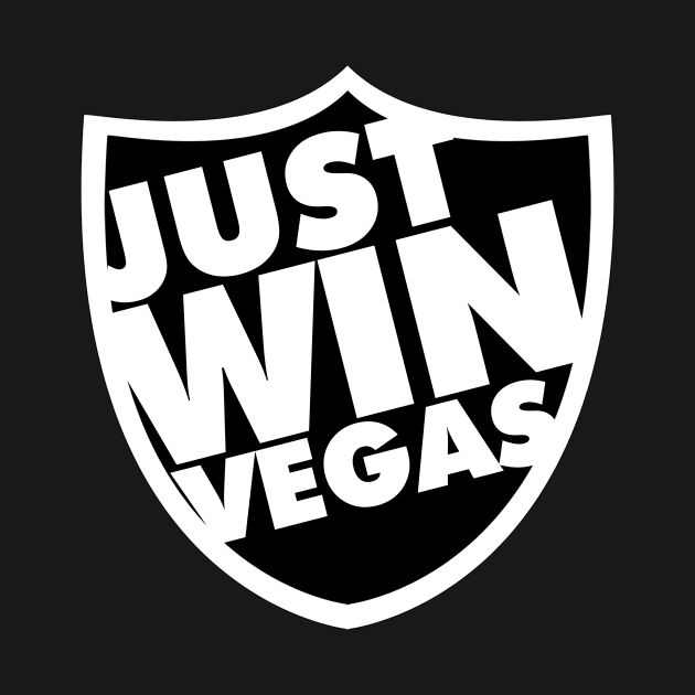 Just Win Las Vegas Shield (Just Win Baby) by MAG