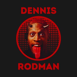 dennis rodman ll red evil T-Shirt