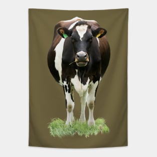 Black and White Cow Tapestry