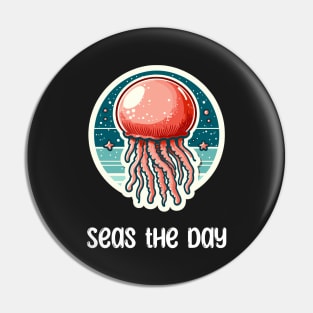 Seas the Day Pin