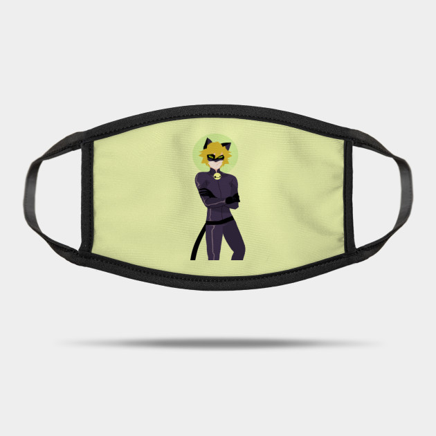 Chat Noir Cat Noir Miraculous Ladybug Mask Teepublic