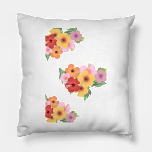 Hibiscus (The Rabbit Hole) Pillow