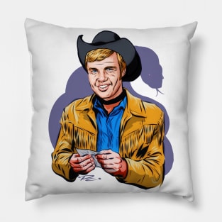 Jon Voight - An illustration by Paul Cemmick Pillow