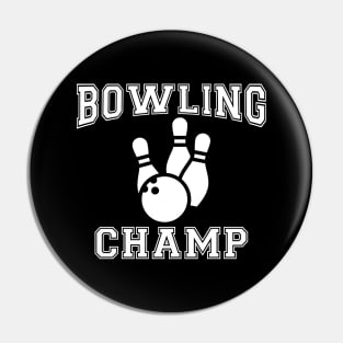 Bowling Champ Pin