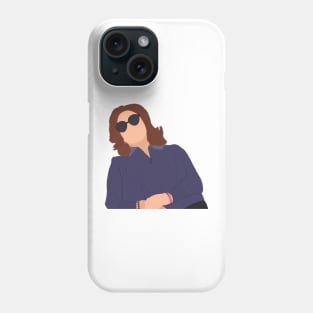 emily glasses meme fanart Phone Case