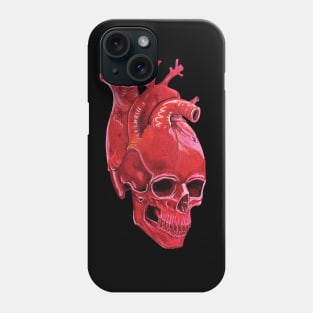 SkullHeart Phone Case