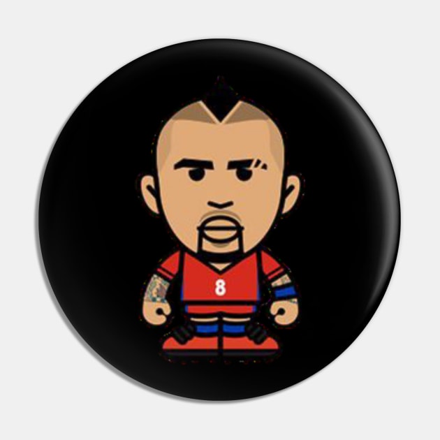 Vidal chibi Pin by Laris Manis Art