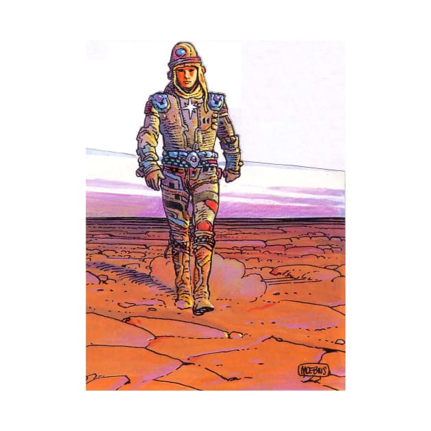 Jean Giraud - moebius by QualityArtFirst