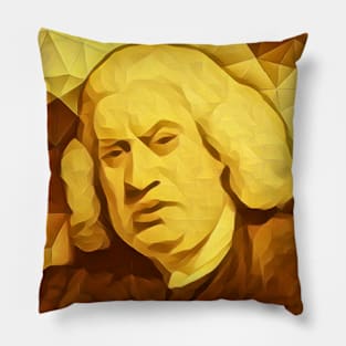 Samuel Johnson Golden Portrait | Samuel Johnson Artwork 9 Pillow