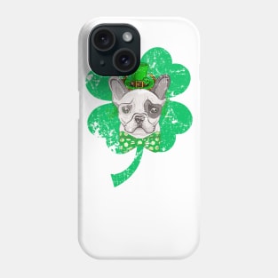 Funny Bulldog lover for irish Phone Case