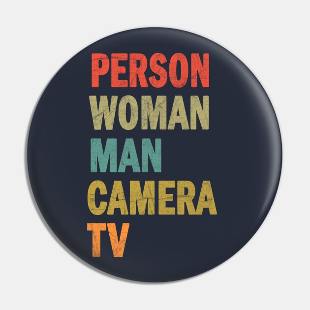 Person Woman Man Camera TV Pin by valentinahramov