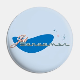 Jet Screamer Pin