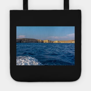 Rocky edges of the Comino island Tote