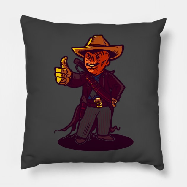 Ghoul Boy Pillow by AndreusD