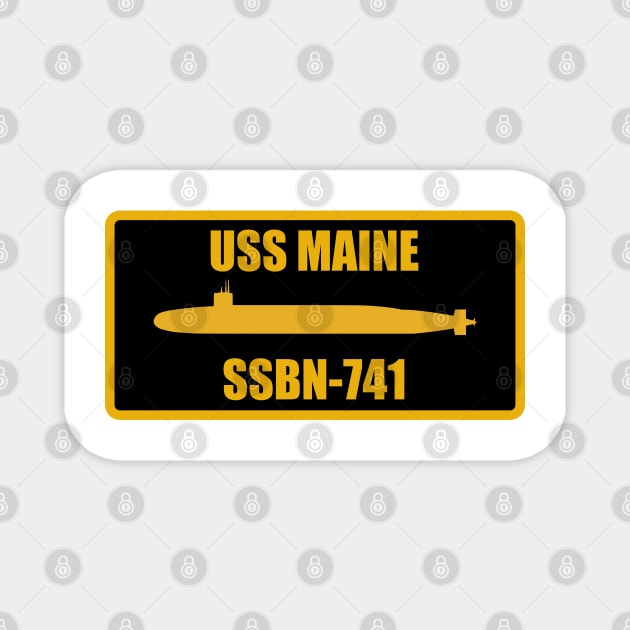 USS Maine (SSBN-741) Magnet by TCP