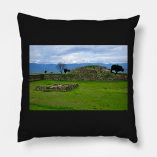 Site archéologique de Monte Alban, Oaxaca Mexique Pillow