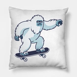 Yeti skater Pillow