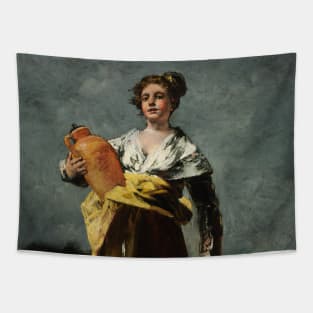 The Water Carrier by Francisco Goya Tapestry