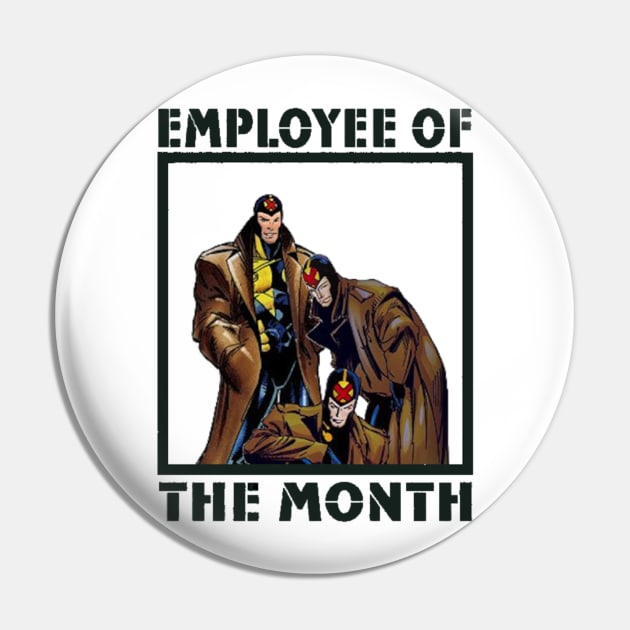 Duplicate Employee of The Month Pin by TheM6P