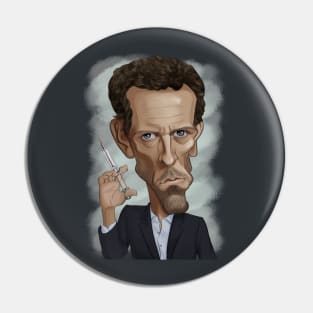 Doctor House caricature Pin