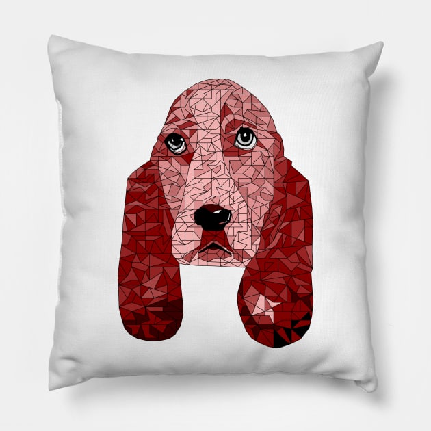 Ruby in Red Pillow by DavidASmith