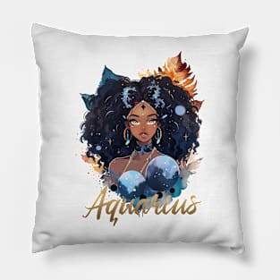 Zodiac - Aquarius Pillow