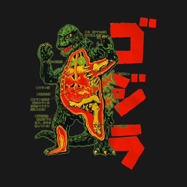 Kaiju Autopsy! by SkipBroTees