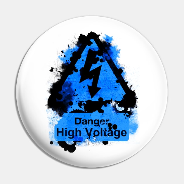 Danger: High Voltage Pin by SimplyMrHill