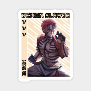 Akaza - Demon Slayer Magnet