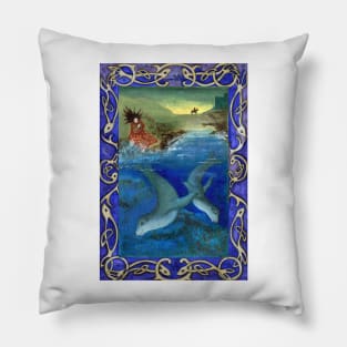 World of the selkies Pillow