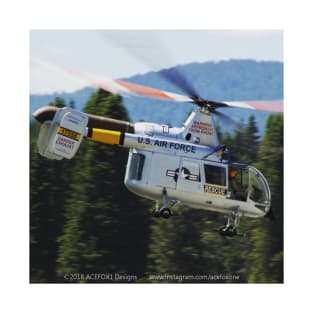 Kaman HH-43 Huskie Rescue & Firefighting Helicopter T-Shirt