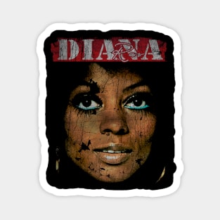 TEXTURE ART - DIANA ROSS  SURENDER Magnet