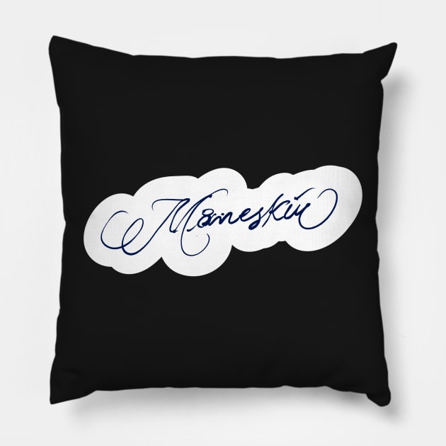 The Loneliest signature ~ Måneskin Pillow by Ruxandas