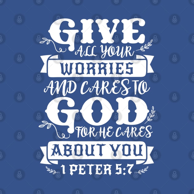 1 Peter 5:7 by Plushism