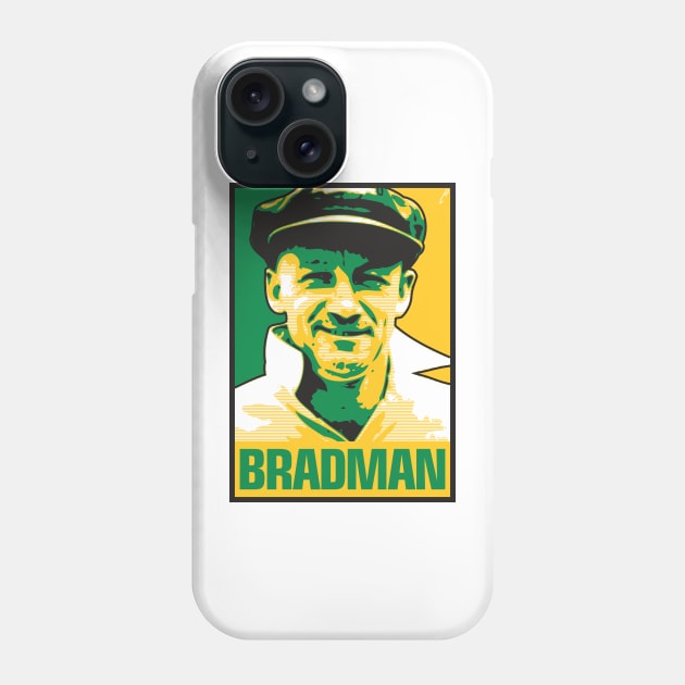 Bradman - AUSTRALIA Phone Case by DAFTFISH