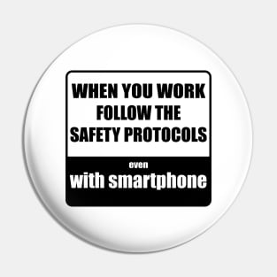 Safety with phone Pin