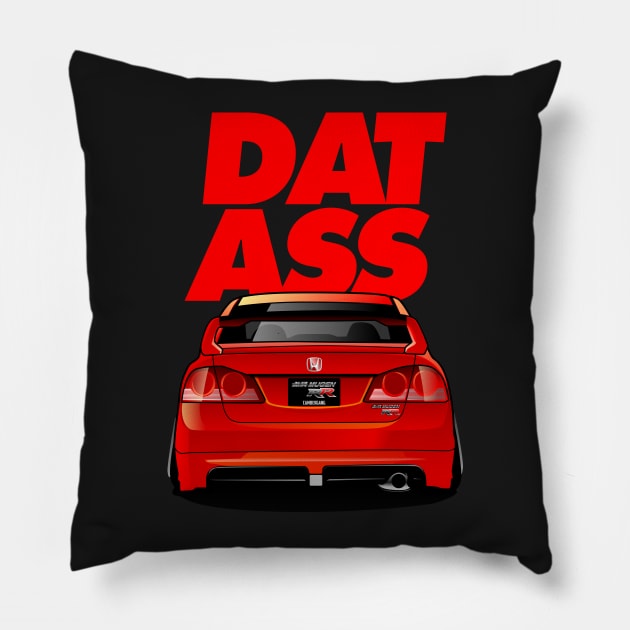 Honda Civic Pillow by JosephineKempf