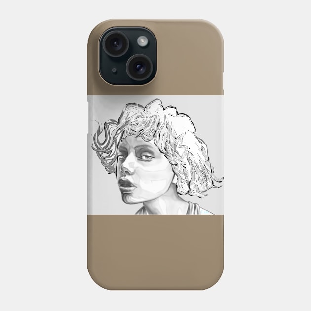 Julie2 Phone Case by I am001