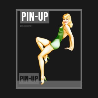 Pin up Girl Vintage Pin-up Magazine T-Shirt