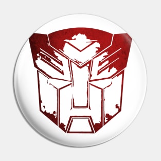 Battle Damage Autobot Pin