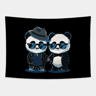 panda brothers Tapestry