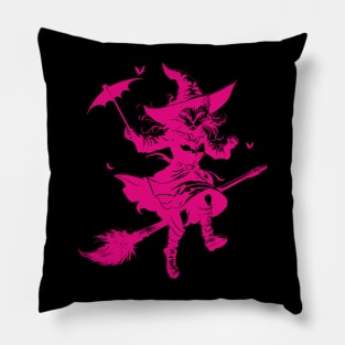 Witch cat Pillow