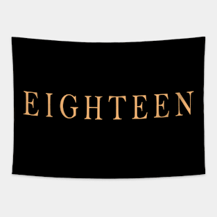 eighteen 3 Tapestry